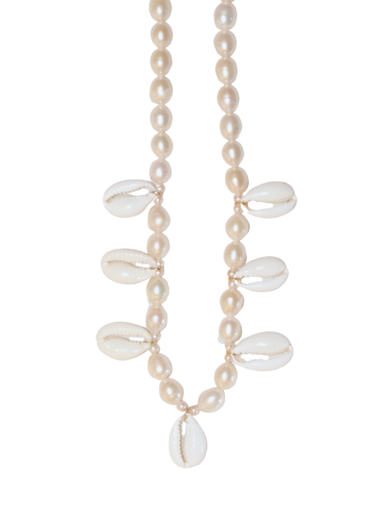 Tamarin Pearl and Shell Necklace - Image 2