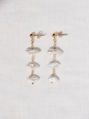 Baroque Pearls Drop Earrings