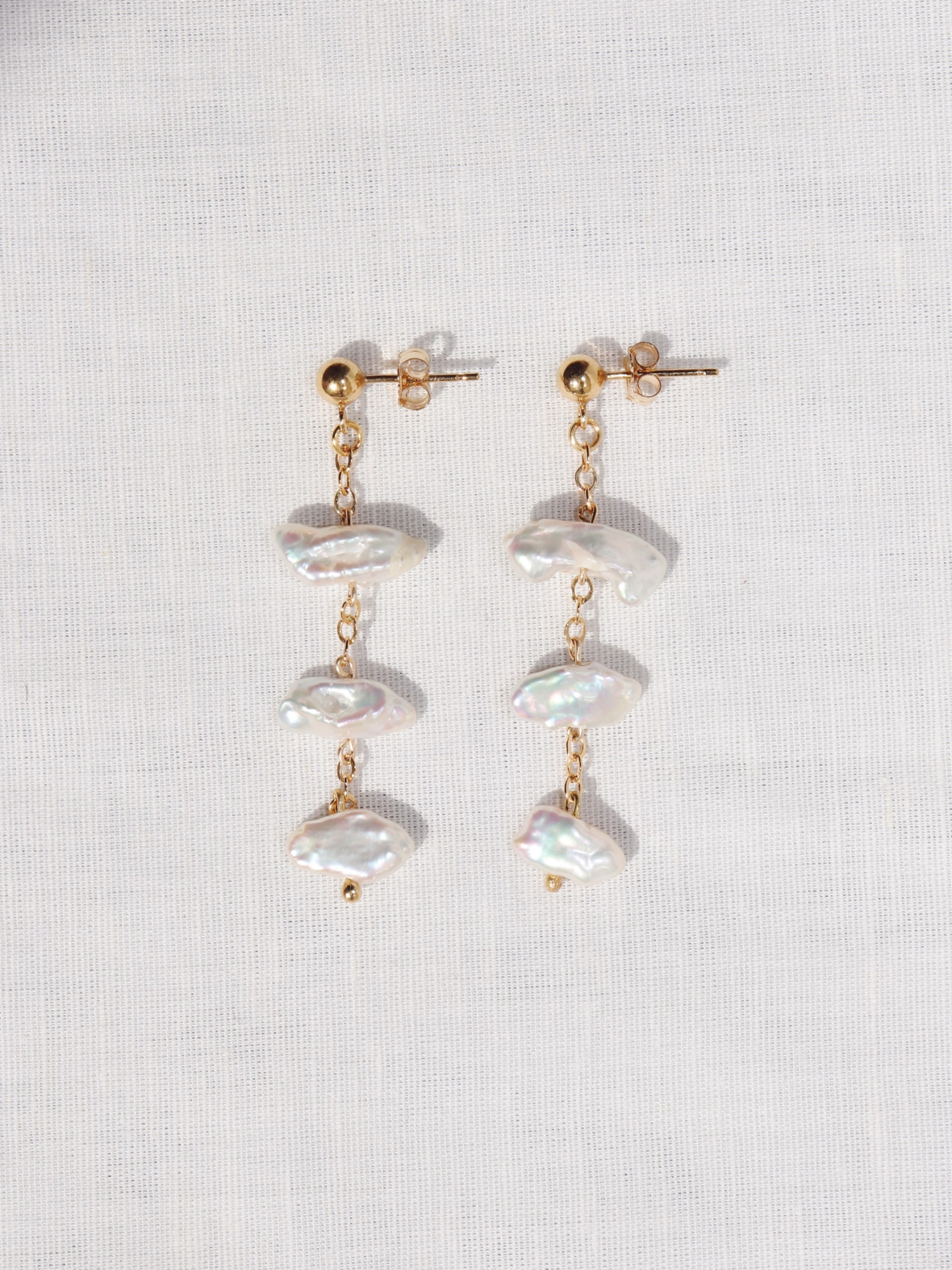 Baroque Pearls Drop Earrings
