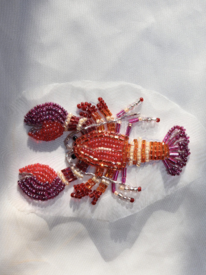 Beaded Red Lobster
