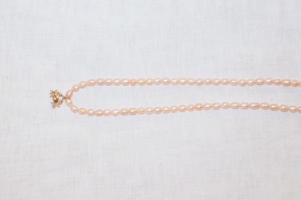 Crab Charm Pearl Necklace - Image 7
