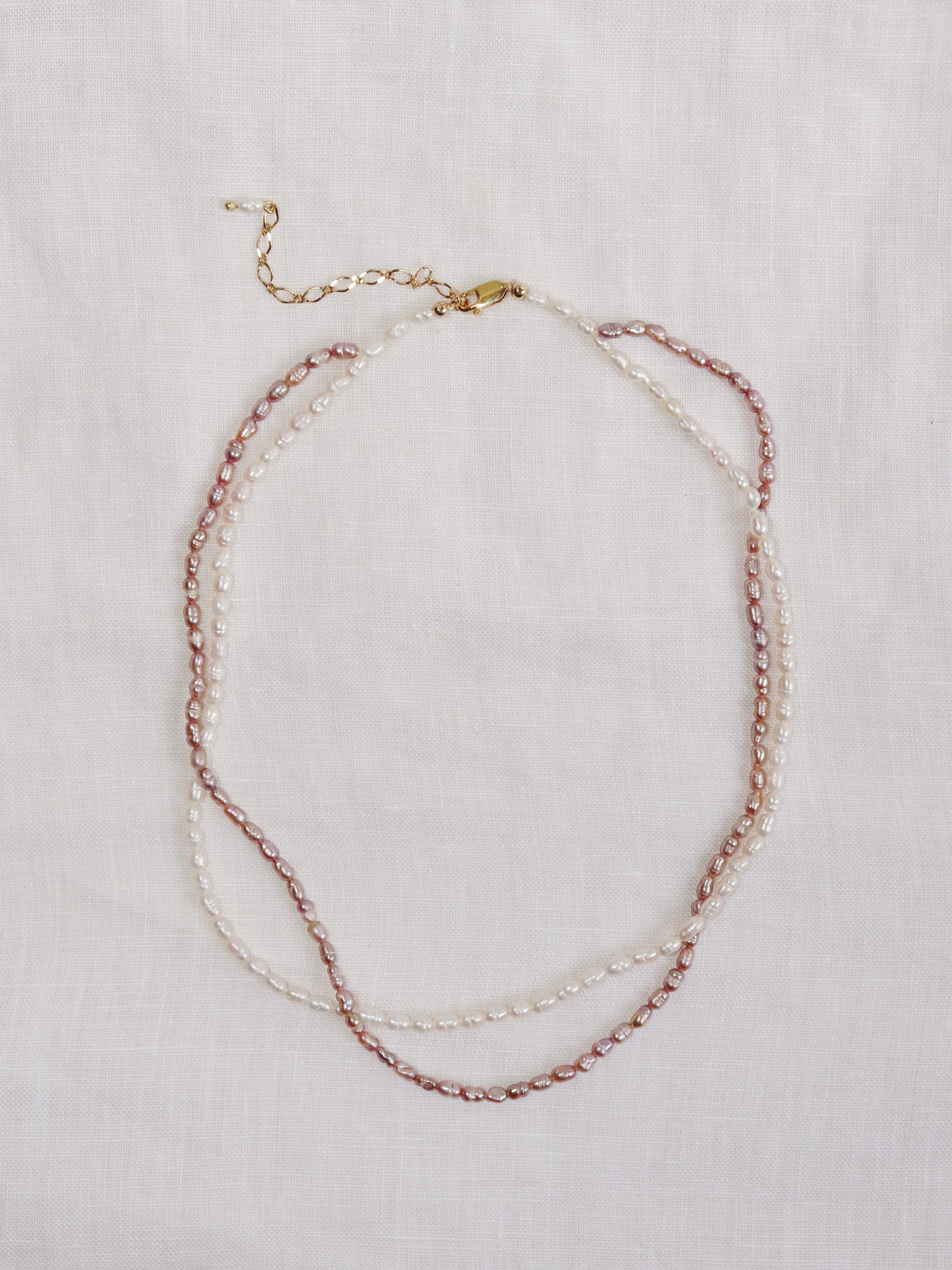 Pearl Layered Necklace - Image 4