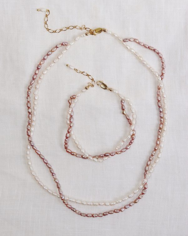 Pearl Layered Necklace - Image 2