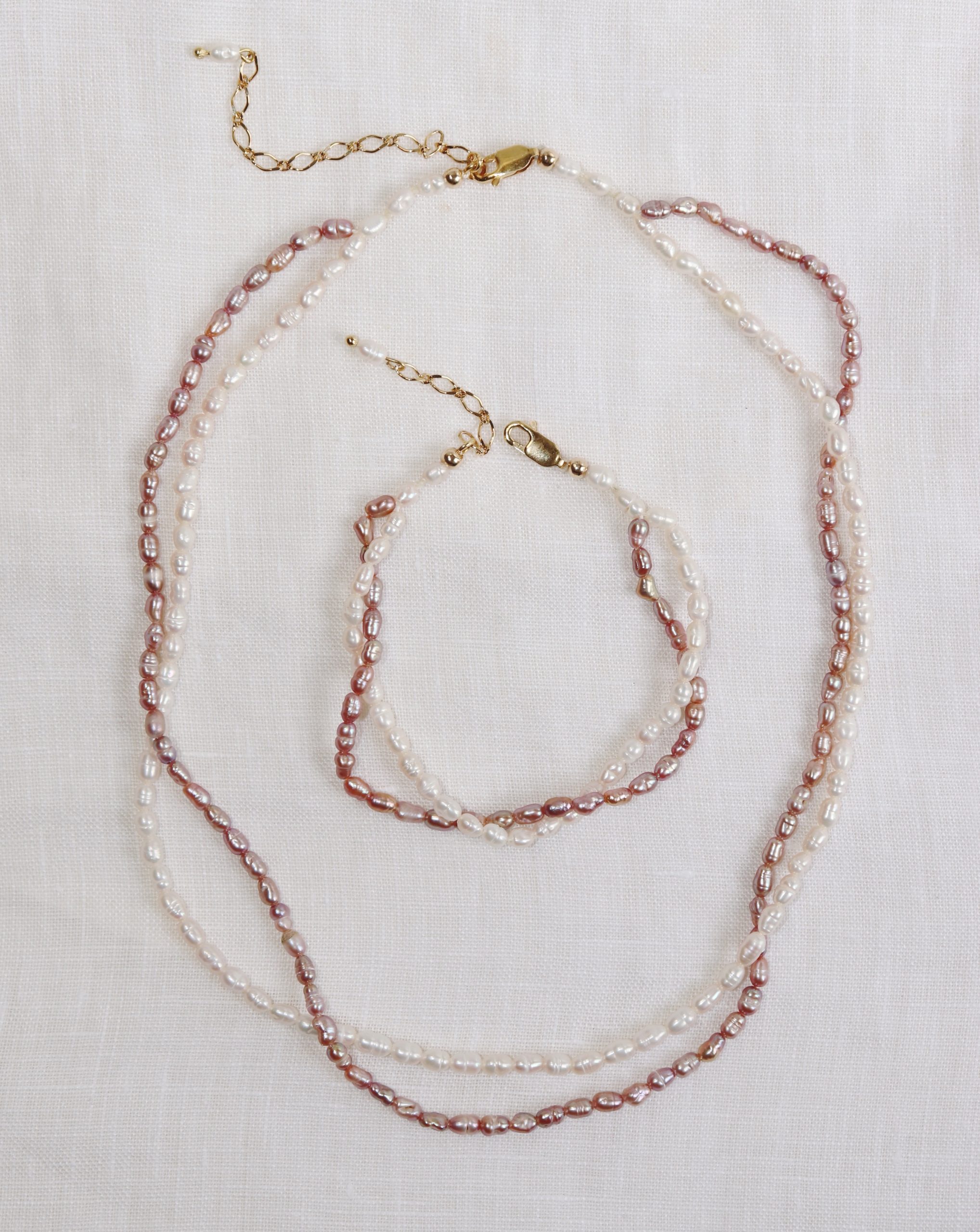 Pearl Layered Necklace - Image 2