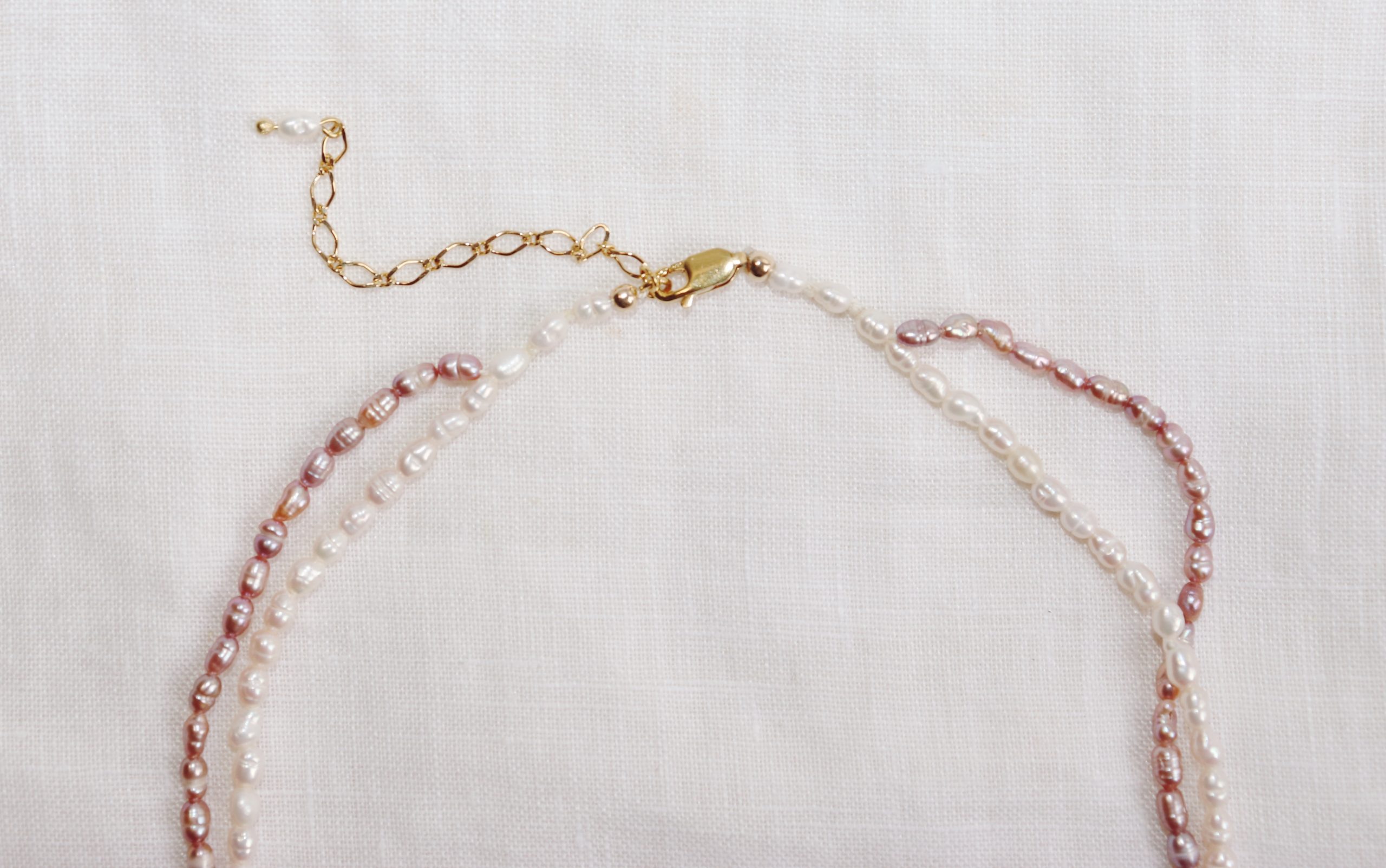 Pearl Layered Necklace - Image 5
