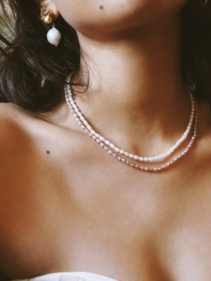 Pearl Layered Necklace