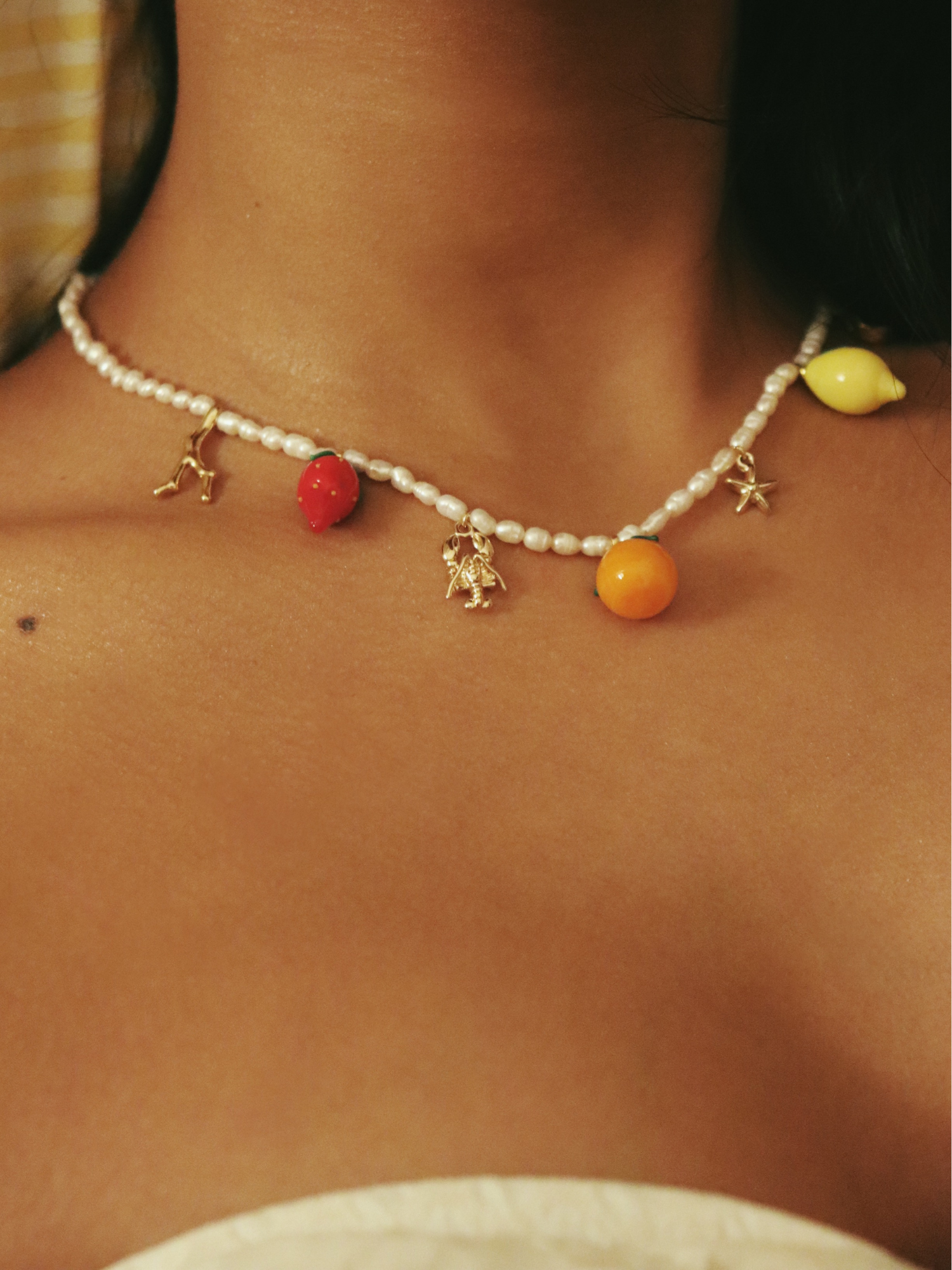 Lucia Charm Necklace - Image 2