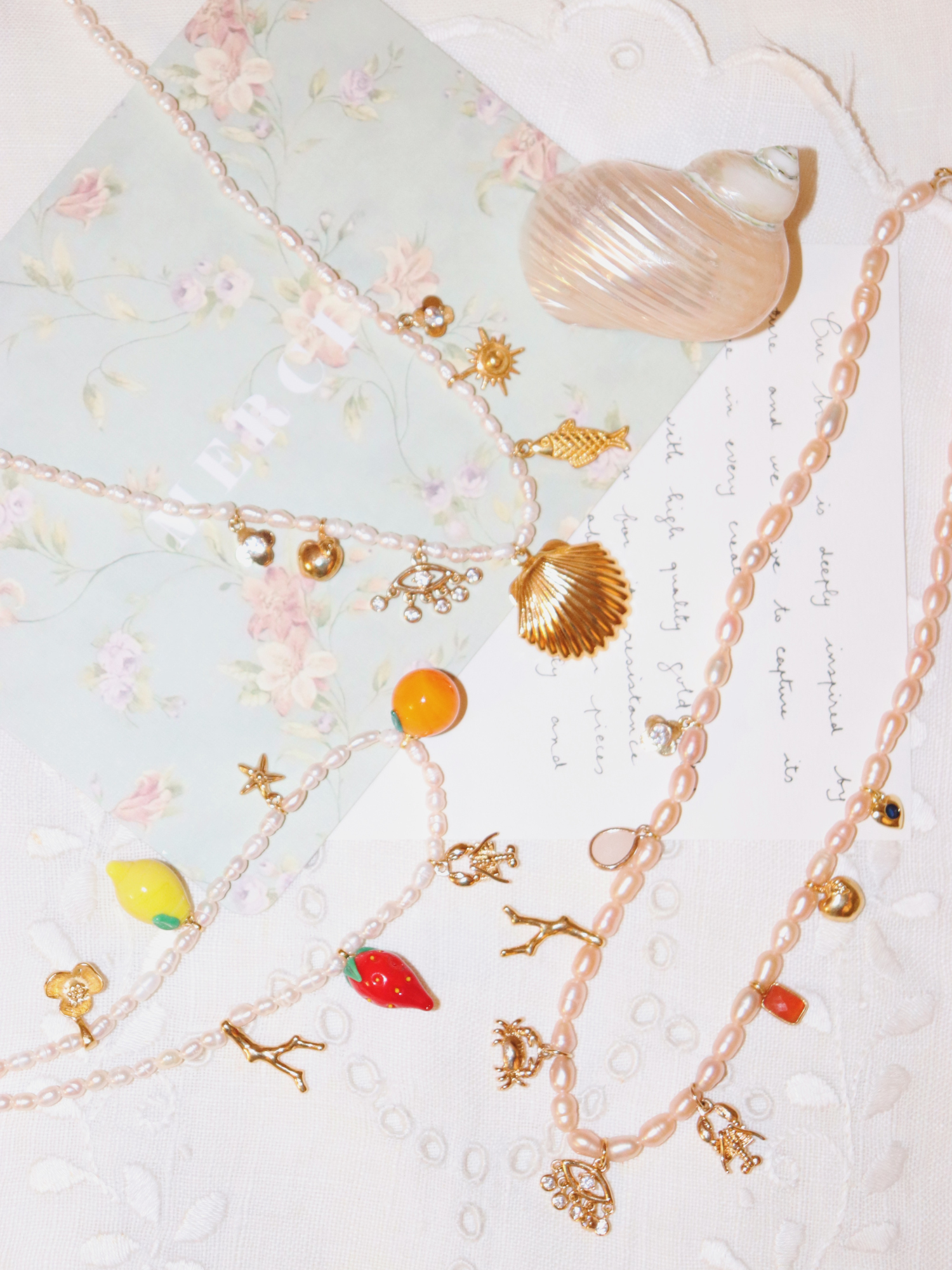 Lucia Charm Necklace - Image 4