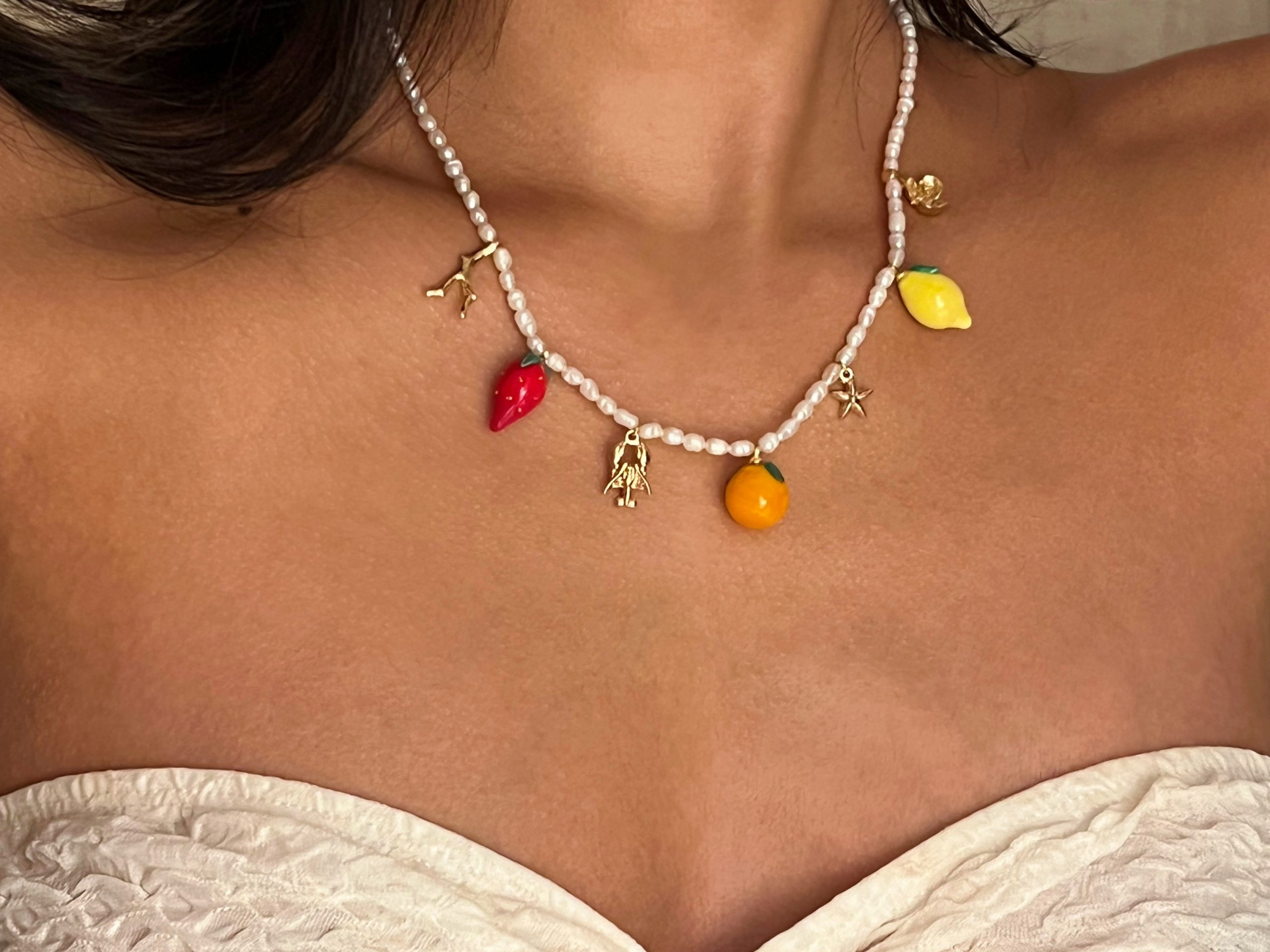 Lucia Charm Necklace - Image 5