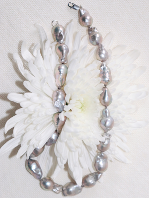 The Moon Pearl Necklace